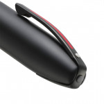 Sheaffer Icon Ballpoint Pen - Matte Black Lacquer Red PVD Trim - Picture 2